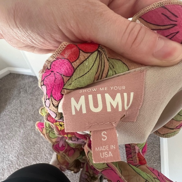 NEW with Tags Show Me Your Mumu Floral Midi Dress Small - Picture 3 of 3